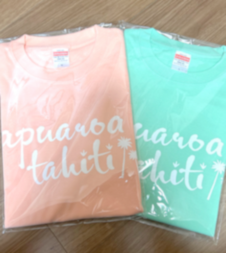 タヒチアンダンス　オリジナルTシャツ